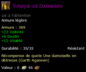 Tunique de Dannasen