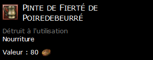 Pinte de Fierté de Poiredebeurré