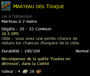 Marteau des Touque