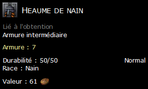 Heaume de nain