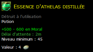 Essence d'athelas distillée