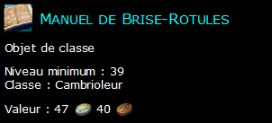 Manuel de Brise-Rotules