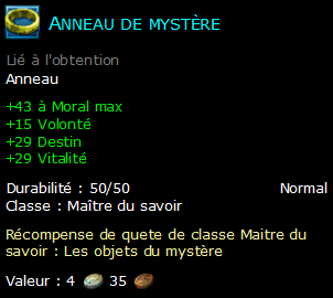 Anneau de mystère