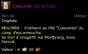 Emblème de rituel