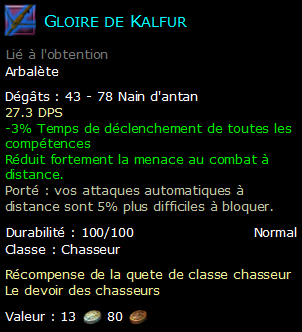 Gloire de Kalfur