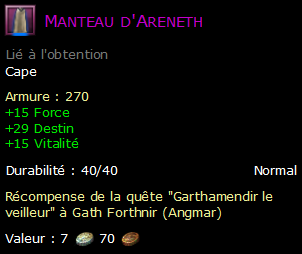 Manteau d'Areneth