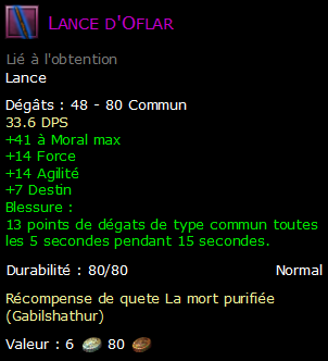 Lance d'Oflar