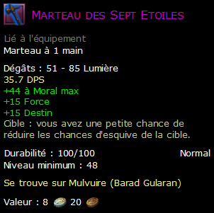 Marteau des Sept Etoiles