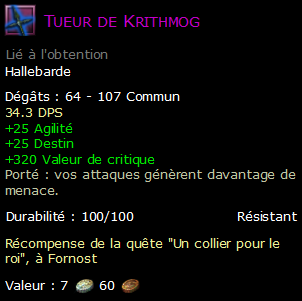 Tueur de Krithmog