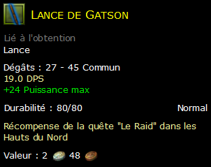 Lance de Gatson