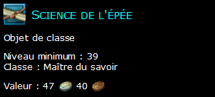 Science de l'épée