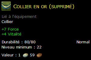 Collier en or (supprimé)