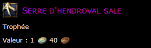 Serre d'hendroval sale