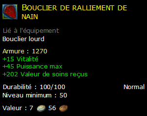 Bouclier de ralliement de nain