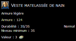 Veste matelassée de nain