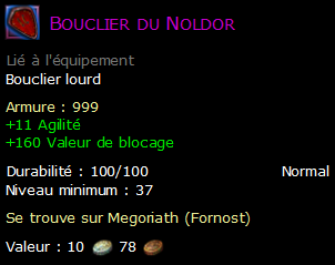 Bouclier du Noldor