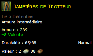 Jambières de Trotteur