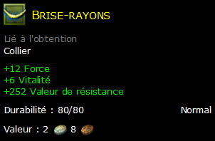 Brise-rayons