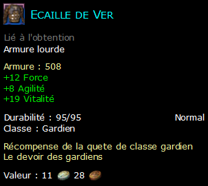 Ecaille de Ver