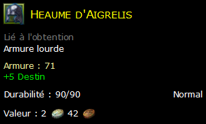 Heaume d'Aigrelis