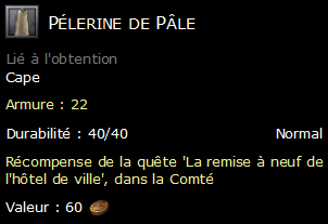 Pélerine de Pâle