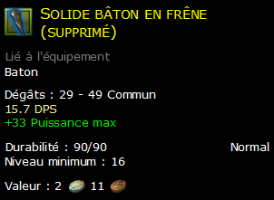 Solide bâton en frêne (supprimé)