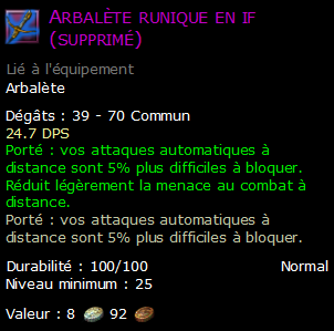 Arbalète runique en if (supprimé)