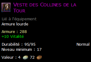 Veste des Collines de la Tour