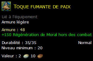 Toque fumante de paix