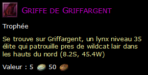 Griffe de Griffargent