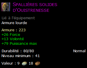 Spallières solides d'Ouistrenesse