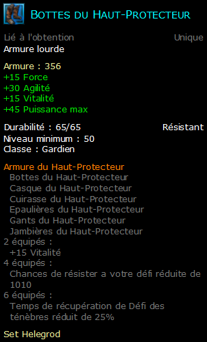 Bottes du Haut-Protecteur