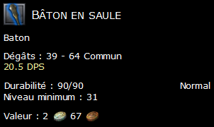 Bâton en saule