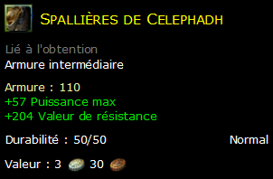 Spallières de Celephadh