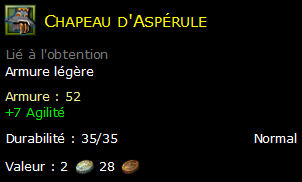 Chapeau d'Aspérule