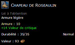 Chapeau de Roseaulin