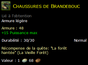 Chaussures de Brandebouc