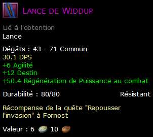 Lance de Widdup