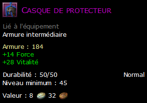 Casque de protecteur