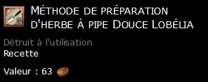 Méthode de préparation d'herbe à pipe Douce Lobélia