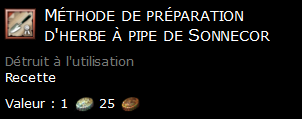 Méthode de préparation d'herbe à pipe de Sonnecor