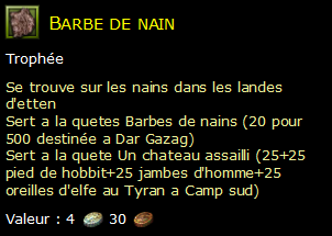 Barbe de nain