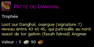 Patte de Danghal