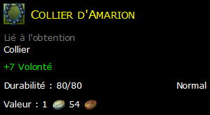 Collier d'Amarion