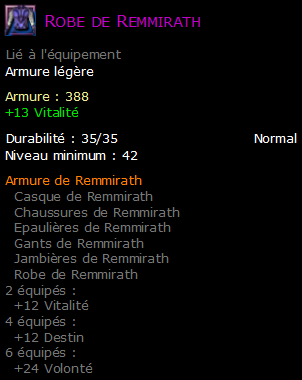 Robe de Remmirath