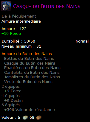 Casque du Butin des Nains