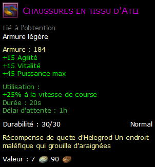 Chaussures en tissu d'Atli