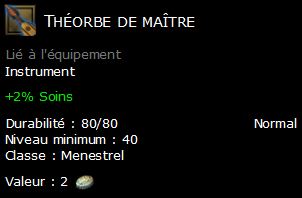 Théorbe de maître