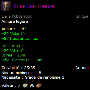 Robe des Landes