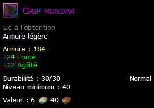 Grip-mundar